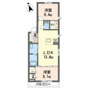 シャーメゾン フォレナC棟の間取り画像