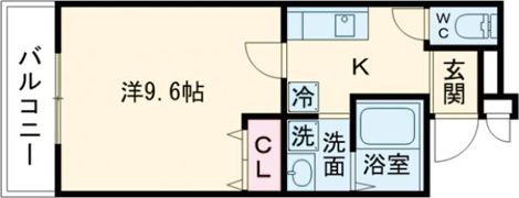 フジパレス東難波町三丁目の間取り画像