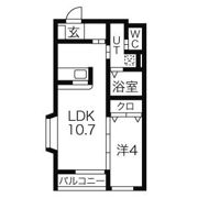 will court Sの間取り画像