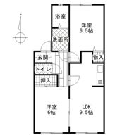 エトワール中井A棟の間取り画像
