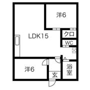 パールハイツの間取り画像