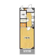 レジデンス青山ミレニアムの間取り画像