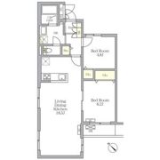 メゾンカルム中落合Southの間取り画像