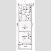 ガーラ・ヴィスタ水天宮前の間取り画像
