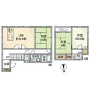 新臼井田戸建の間取り画像