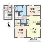 シャーメゾン・プレミアスIIの間取り画像