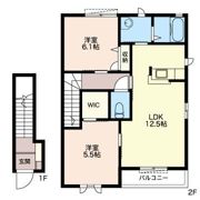 メゾン・ド・マロンBの間取り画像