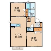 リバプールⅡ番館の間取り画像