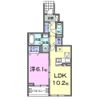 ヴィラ デ オーブⅥの間取り画像