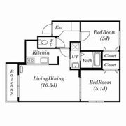 アドラブール麻生の間取り画像
