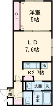 仮)東雲2丁目2-4B棟の間取り画像