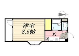 ハーモニーコートの間取り画像