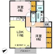 セジュール美樹の間取り画像