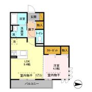 ヒル ヴァレイ Aの間取り画像