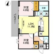 Noble Palais 針ヶ谷の間取り画像