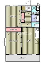 ブライトタイムⅡの間取り画像