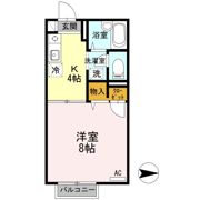 ヒルバレー Aの間取り画像