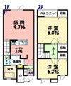 メゾン北彩都の間取り画像