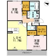 セジュールSKの間取り画像