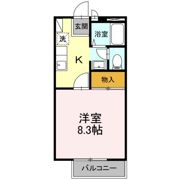 サンライズ春日 B棟の間取り画像