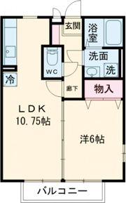 プレミールの間取り画像