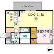 グランツェーレ鷹辻の間取り画像