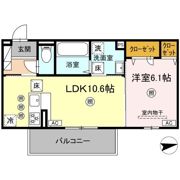 グランツェーレ鷹辻の間取り画像