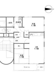ハイツ新井の間取り画像