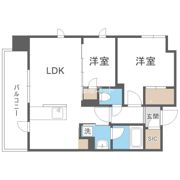 クラス平尾の間取り画像