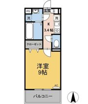 モデルノの間取り画像