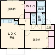 グローリアスK B棟の間取り画像