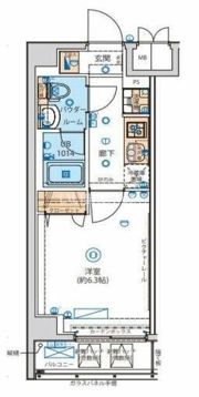 SHOKEN Residence 横浜生麦1の間取り画像