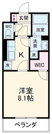 パセオ橋本の間取り画像