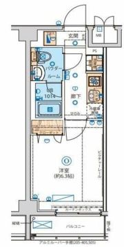 SHOKEN Residence 横浜生麦1の間取り画像