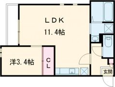 Grandtic山手の間取り画像