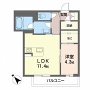 シャーメゾンDAIⅡの間取り画像