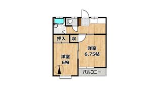 シャルムハイツの間取り画像