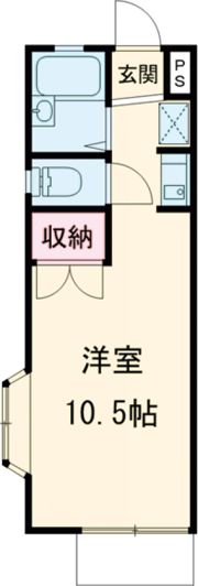 キャッスル桜井の間取り画像