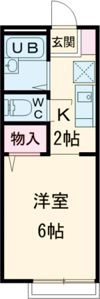 サニーフラットM2の間取り画像