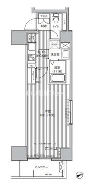 アクシス池袋の間取り画像