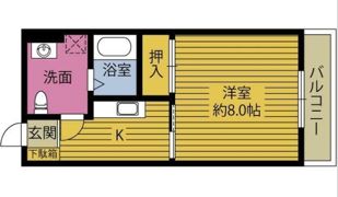 ガーデンハイツの間取り画像