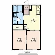 クレストアベニュー西香ノ木の間取り画像