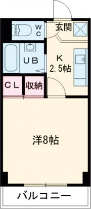 第5ハイツタマキの間取り画像