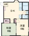 メゾンドUの間取り画像
