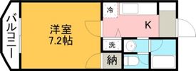 ラフォーレ27番館の間取り画像