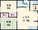 コーポカトレアの間取り画像