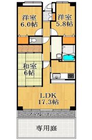 グランデージ八千代中央の間取り画像