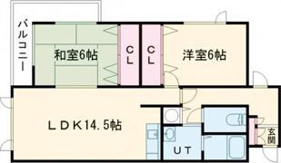 スカイビーンズ鍛冶の間取り画像