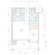 ネストピア唐人町駅前の間取り画像