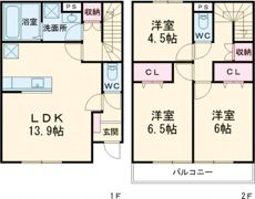 T&F修成の間取り画像
